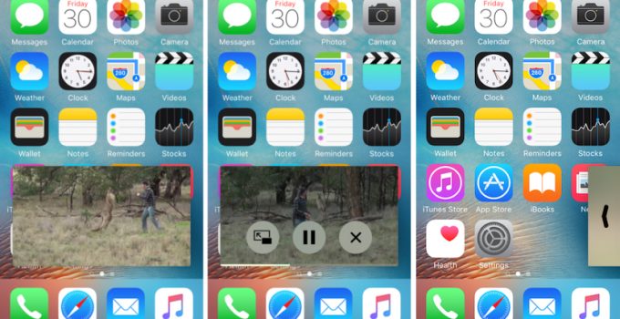 ForceInPicture Tweak Activates Picture In Picture Mode on iPhone and iPod touch