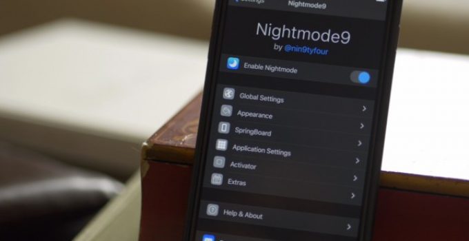 NightMode 9 and Eclipse 3 – Night Mode Cydia Tweaks for iOS 10