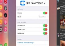 3DSwitcher 2 Tweak adds 3D Effect to App Switcher