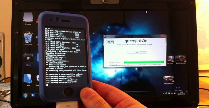 KickstartA4 – Tethered Boot iPhone 4 and older devices