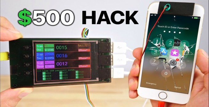 This $500 Chinese Device can Hack any iPhone 7/7+ Passcode!