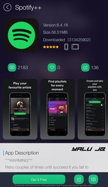 download the spotify app