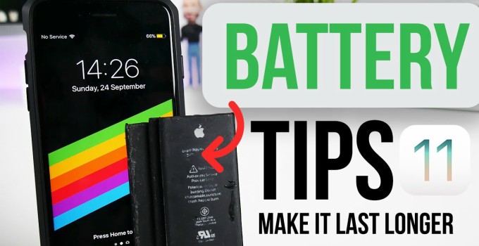 iOS 11 Battery Drain