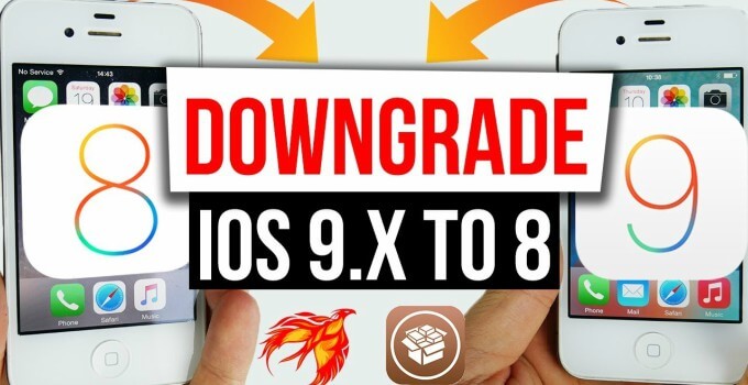 Downgrade iOS 9.3.5 to 8.4.1
