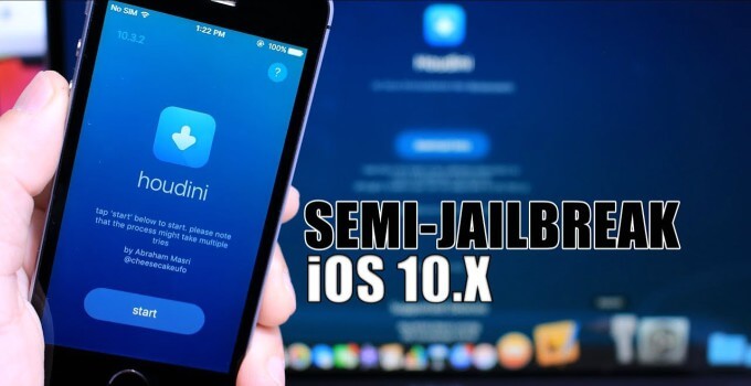 iOS 10 semi-jailbreak