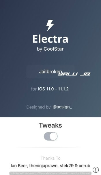 Electra Jailbreak toolkit