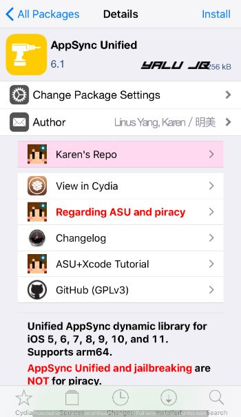 AppSync Unified iOS 11