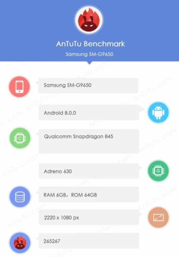 Galaxy S9 Antutu benchmark