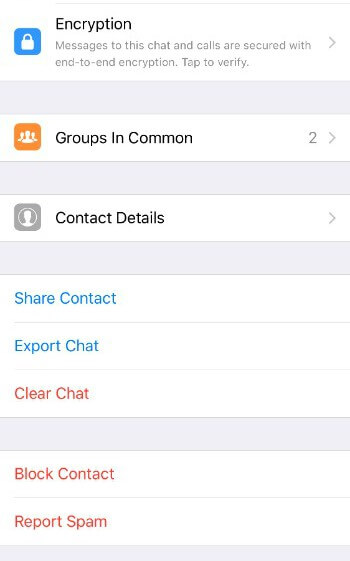 block WhatsApp contact bug