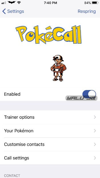 PokeCall brings a classic Pokémon-centric makeover to the incoming call  interface