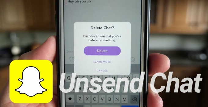 How to delete sent Snapchat messages