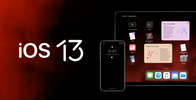 iOS 13 concept showcases dark mode, multi-user support and more