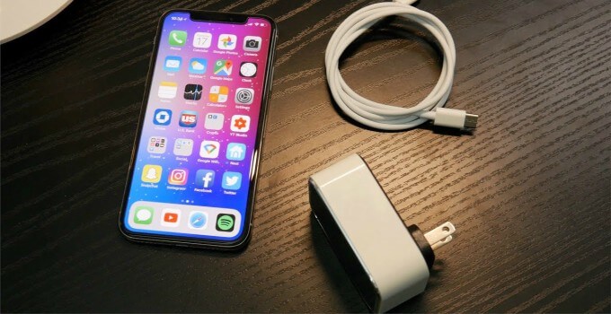 iPhone fast charge