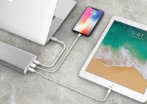 Hyperjuice quick charges MacBook, iPhone, and iPad at the same time