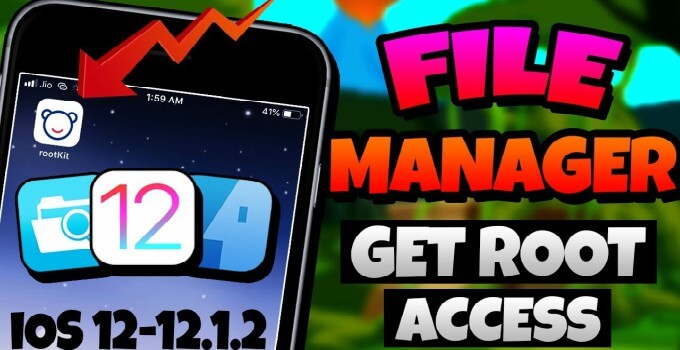 Filza file manager for iOS 12