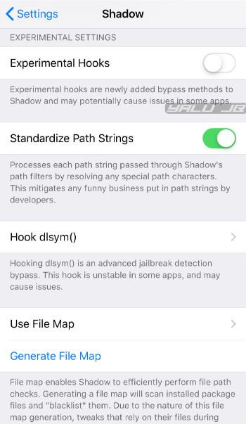 Shadow Jailbreak Detection Bypass For Ios 12 A12 Chimera Unc0ver