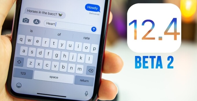 iOS 12.4 Beta 2
