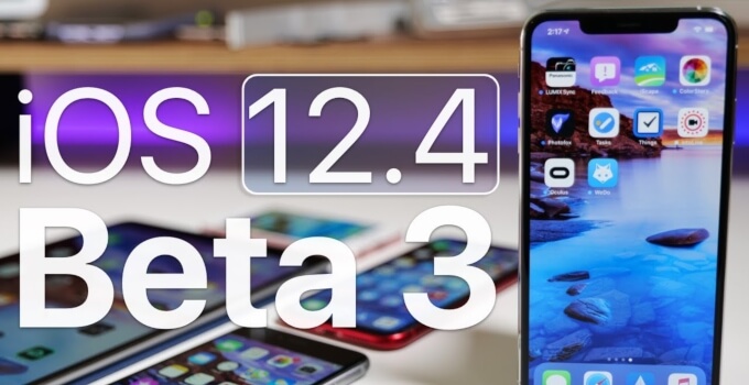 iOS 12.4 Beta 3 Download