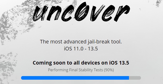 unc0ver for iOS 13.5