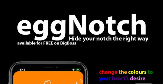 eggNotch – Hide your notch the right way